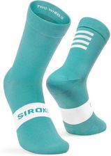 Zdjęcie Siroko Skarpetki Rowerowe S1 Cyan Trollstigen Niebieski Turkusowy - Będzin