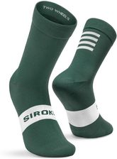 Zdjęcie Siroko Skarpetki Rowerowe S1 Green Alpe D'Huez Zielony - Zelów