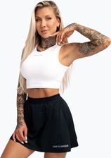 Zdjęcie Gym Glamour Top Treningowy Damski Wiązany White 441 - Trzebinia