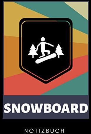 SNOWBOARD NOTIZBUCH: A5 KALENDER 2020 Snowboard Geschenk , für Snowboarder , Snowboard fahren 