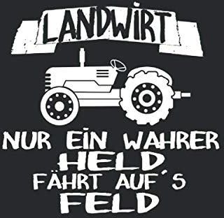 Landwirt nur ein wahrer Held fährt aufs Feld: A5 Jahreskalender 2020 