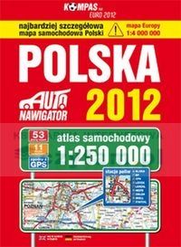 Polska Atlas samochodowy 2012 1:250 000