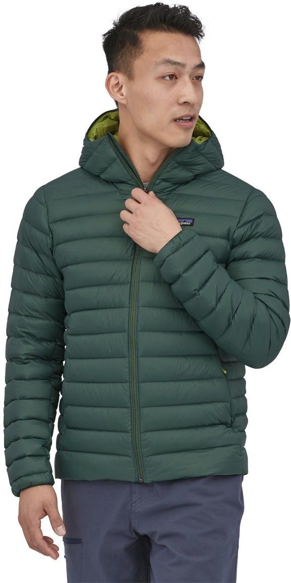 Patagonia Kurtka Puchowa Męska M S Down Sweater Hoody Pinyon Green