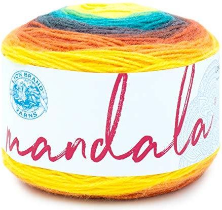 Yarn da marca Lion Mandala Sparkle Aquila Yarn
