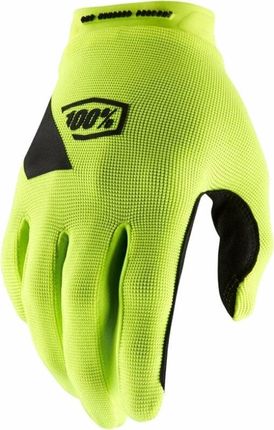 1 100% Ridecamp Womens Gloves 2022 Fluo Yellow Black
