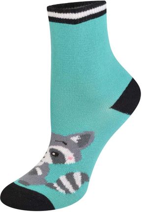 Kolorowe skarpetki dziecięce Tuptusie Cotton Touch wzór SZOP, delikatna bawełna, płaski szew