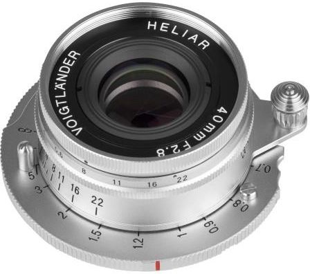 Voigtlander Heliar 40 mm f/2,8 do Leica M - srebrny (VG2746)