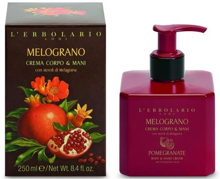 L'Erbolario Krem Do Ciała I Rąk Pomegranate 250 ml