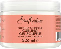Zdjęcie Shea Moisture Coconut & Hibiscus Curling Gel Souffle Żel Do Włosów 355 Ml - Libiąż