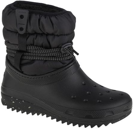 śniegowce damskie Crocs Classic Neo Puff Luxe Boot 207312-001