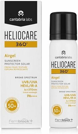 Heliocare Krem Przeciwsłoneczny do Twarzy 360 Airgel SPF 50+ 60 ml