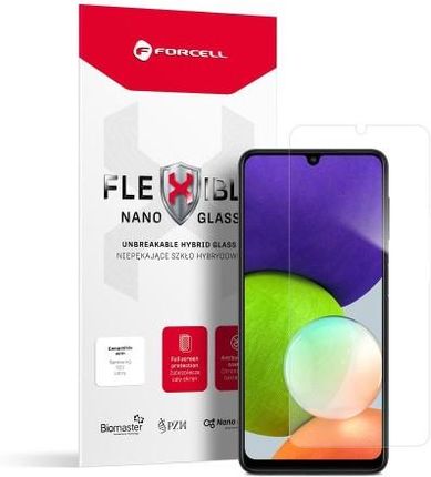 Forcell Szkło Hybrydowe Flexible Nano Glass Do Samsung Galaxy A22 5G