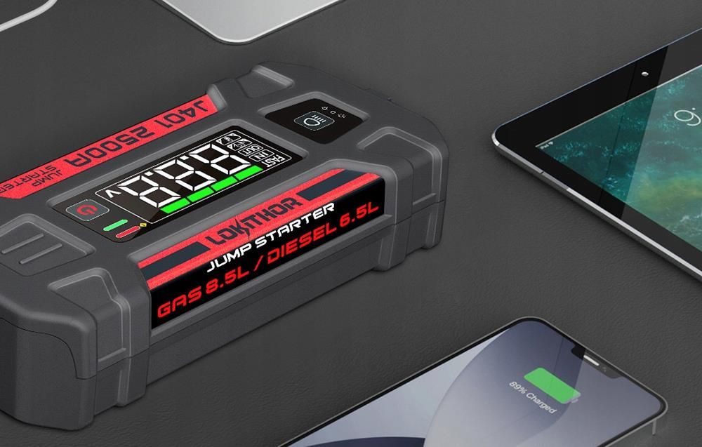 J401 LOKITHOR - Charger: jump starter | 2500A; 12V; J401-12V | Transfer