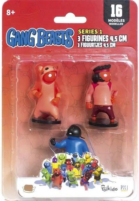 Gang Beasts - 1 Action Figure 11.5cm - Lot #2 - Figurines de collection - Jeux vidéo