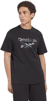 Męska Koszulka z krótkim rękawem Reebok RI Modern Camo T-Shirt Hs7387 – Czarny