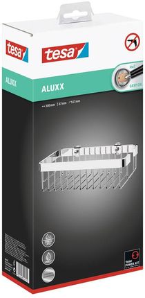 Tesa Aluxx Koszyk pod prysznic pojedynczy, mocowany bez wiercenia (40210)