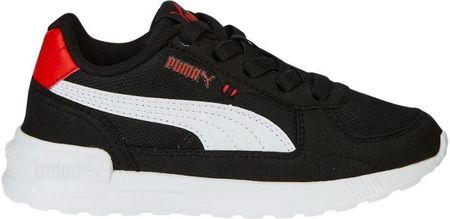 Buty dla dzieci Puma Graviton AC PS czarno-czerwone 381988 11