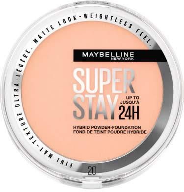 Maybelline New York Super Stay 24H Hybrid Powder-Foundation Podkład W Pudrze 20 9 g 