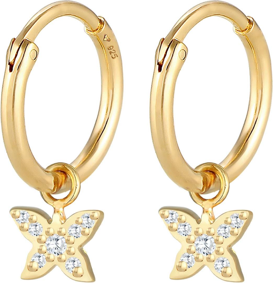 Pendientes De Plata Sterling 925 Para Mujer - Cadena Con Filigrana Y Cristales - Joyería Elegante Y Moderna