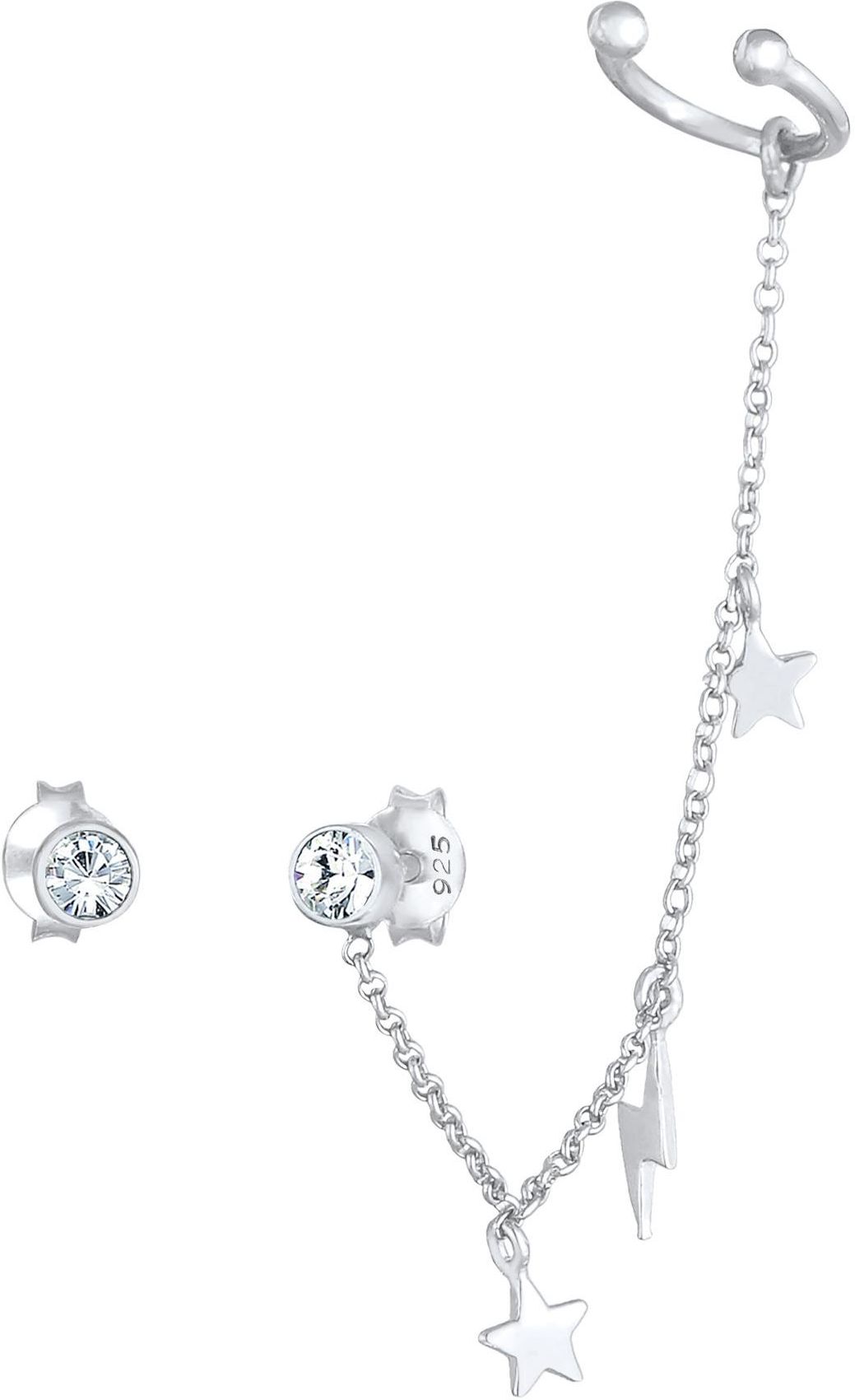 Orecchini Donna A Stella Elli In Argento 925 – Gioielli Filigrana Astro, Regalo Trendy