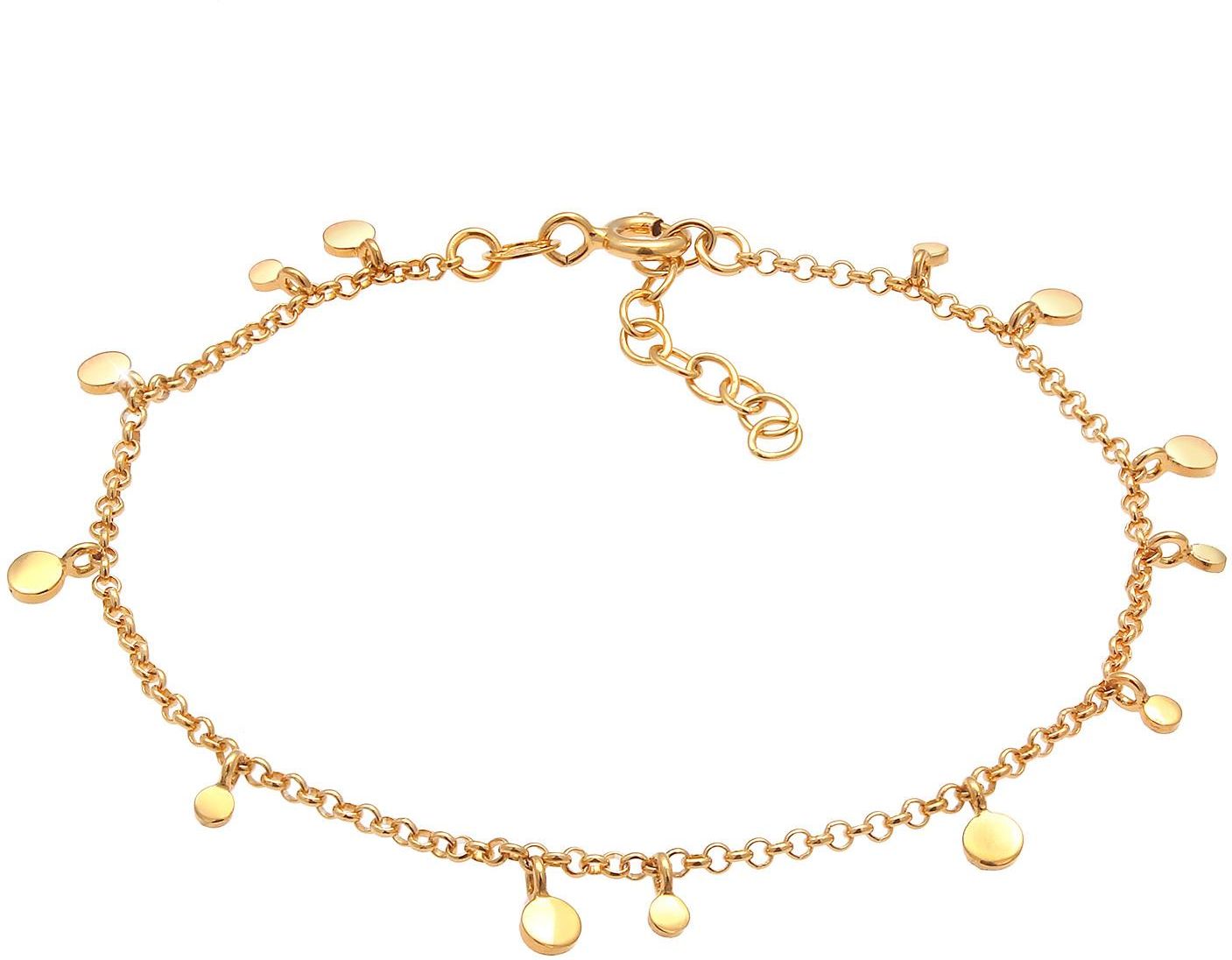 Elli Bracelet ladies hand chain balls basic in 925 sterling silver in