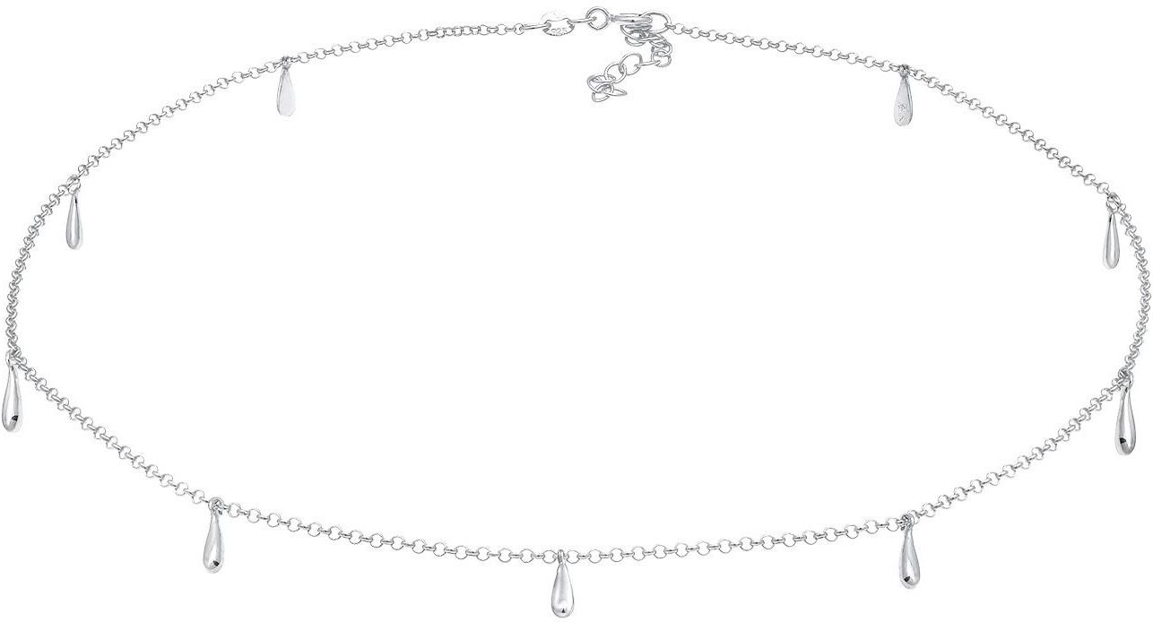 Elli Collana Girocollo In Argento 925 Xilion Cut - Basic Geometrica, Lunghezza Regolabile 36-70 Cm, Multicolore - 5