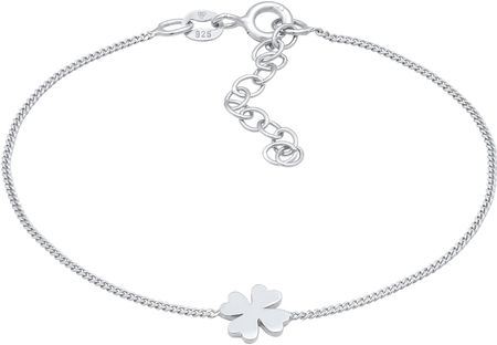 Elli Bransoletka Damska Koniczyna Na Szczęście Lucky Charm Filigranowa W Srebrze Próby 925 Sterling Silver Bransoletki Damski