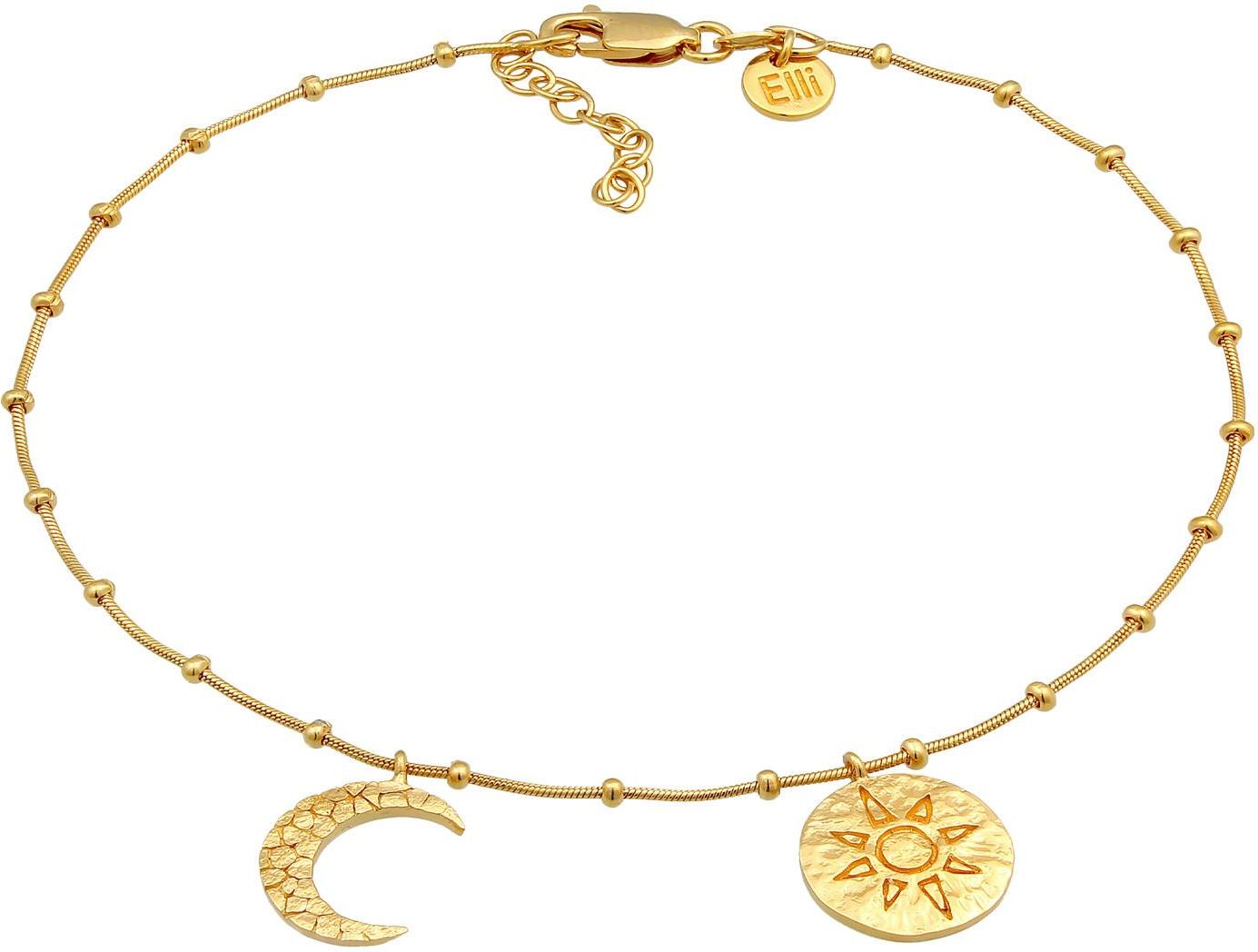 Elli Collana Donna Girocollo In Argento 925 - Sfera Minimal, Tendenza Blogger, Gioiello Artigianale E Sostenibile