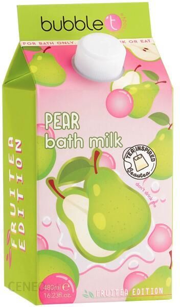 Bubble T Pear Bath Milk Mleczko Pianka Do Kąpieli Gruszka 480 Ml 
