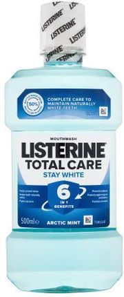 Listerine Total Care Stay White Mouthwash 6 in 1 płyn do płukania ust 500 ml