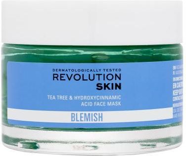 Revolution Skincare Blemish Tea Tree & Hydroxycinnamic Acid Face Mask maseczka do twarzy 50 ml