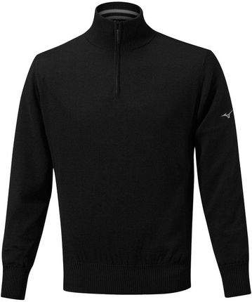 Mizuno Windproof Jumper black ocieplany sweter golfowy