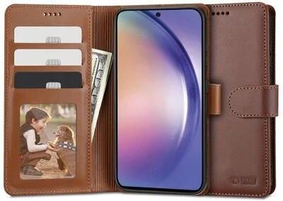 TECH-PROTECT Etui Wallet do Samsung Galaxy A54 5G Brązowy