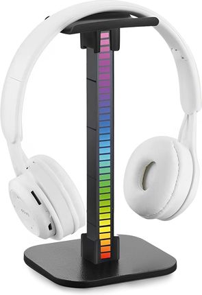 MOZOS D11 stojak na słuchawki RGB LED equalizer