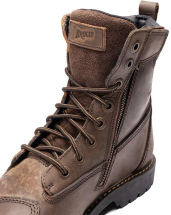 Buty motocyklowe Broger Skórzane Alaska Vintage Brown