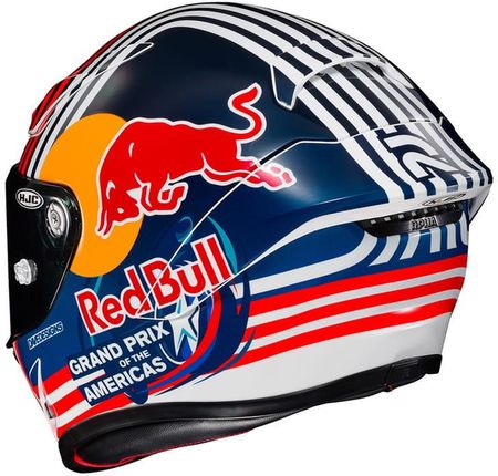 HJC RPHA1N レッドブル オースティンGP SIZE:XL Kask motocyklowy Hjc Rpha1 Red Bull Austin Gp White/Blue/Red