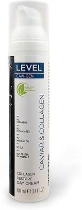 Krem Level Izrael Level Cavi Gen Collagen Restore Day Cream Odbudowujący Z Kolagenem na dzień 100ml