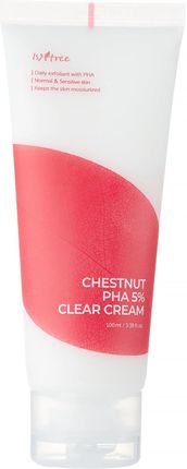 Isntree Chestnut Pha 5% Clear Cream Łagodny Krem Złuszczający 100 ml
