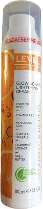 Krem Level Izrael Level C-Retinol Glowing Skin Lightening Cream Rozjaśniający I Rozświetlający na dzień 100ml