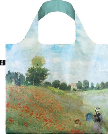 Torba LOQI Museum Claude Monet Wild Poppies z recyklingu