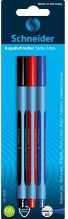 Długopis Schneider Slider Edge Xb 1 4Mm 3 Szt. Blister Mix Kolorów