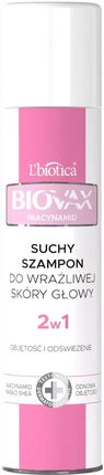 Biovax Niacynamid Suchy Szampon Do Wrażliwej Skóry Głowy 200 ml