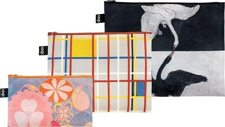 Saszetki Loqi Artist Hilma Af Klint & Piet Mondrian Z Recyklingu 3 Szt