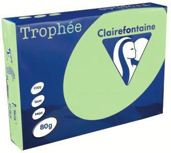 Clairefontaine Papier Ksero Kolor Pastelowe A4 Zieleń Trawy 80 G ( XCA41777 )