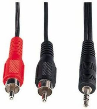 Hama kabel jack 3,5 - 2 x cinch 5m (99048918)