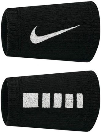 Nike Frotki Na Nadgarstek Elite Doublewide Wristbans 2 Szt N1006700010Os Czarny