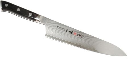 Mcusta japoński nóż kuchenny ze stali damasceńskiej GYUTO 240 mm