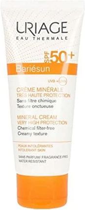 Uriage Bariesun Spf 50+ Bardzo Wysoka Ochrona Krem Mineralny 100ml