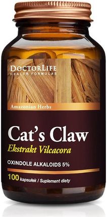 Doctor Life Cat'S Claw Koci Pazur Extract 500Mg 100kaps.