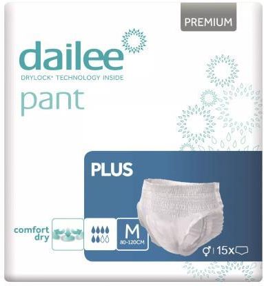 Drylock Technologies Nv Dailee Pant Premium Plus Majtki Chłonne Rozmiar M 15szt.